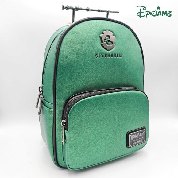 Loungefly Harry Potter Slytherin Elder Wand Mini Backpack main image 8